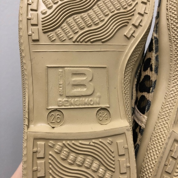 Leopard elasticized cloth sneakers - Elly - Picture 3 of 6